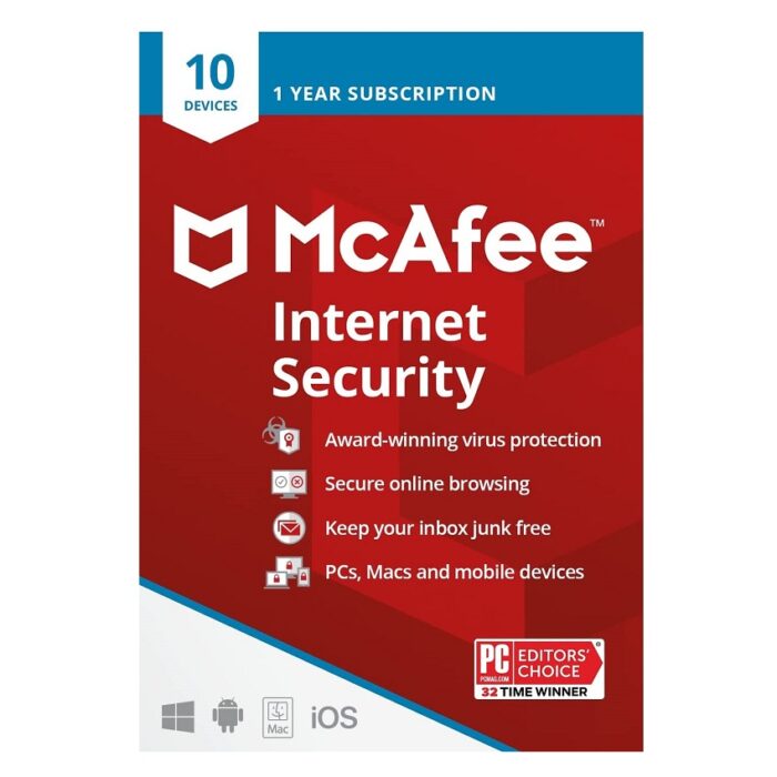 New McAfee Internet Security 2022